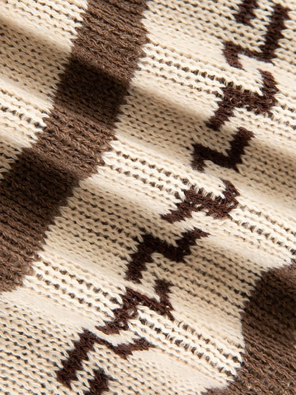 Joel | Men's Shawl Collar Patterned Cardigan