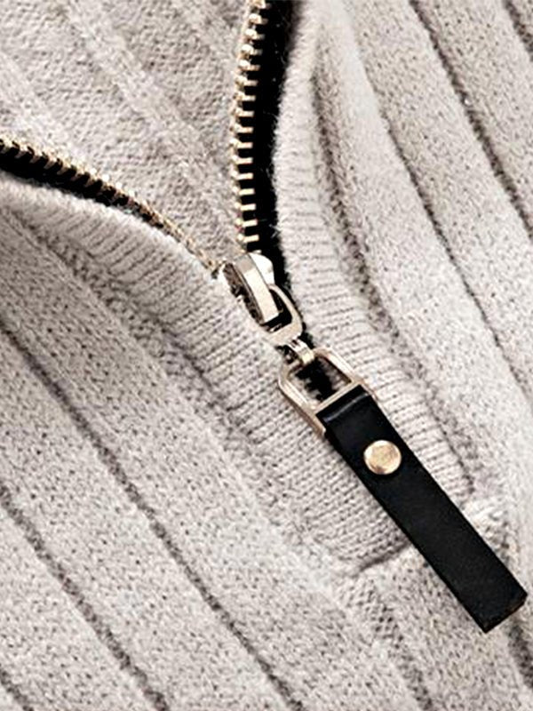 Reed | Men's Half-Zip Ribbed Sweater