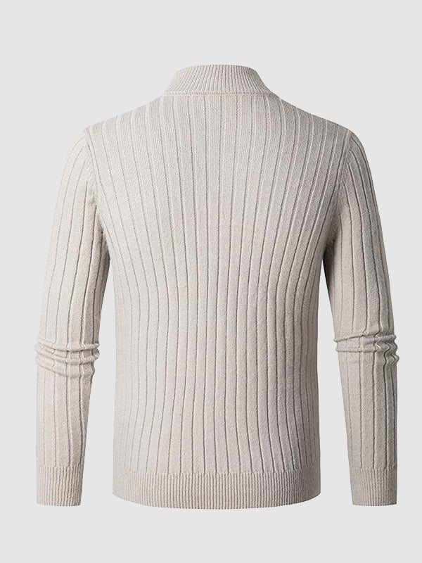 Reed | Men's Half-Zip Ribbed Sweater