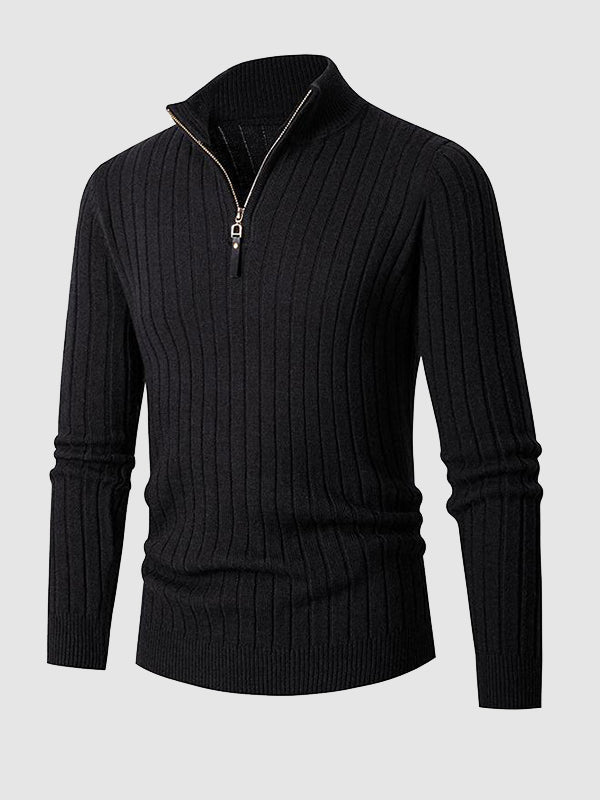 Reed | Men's Half-Zip Ribbed Sweater