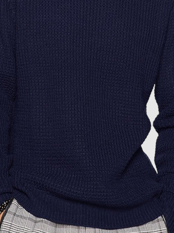 Grayson | Men's Oversized Crew Neck Sweater