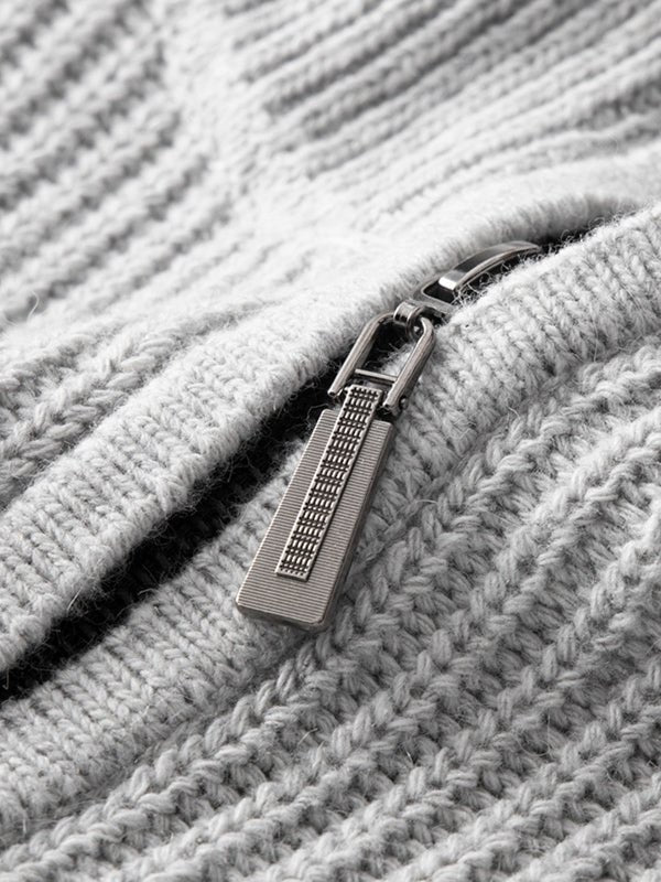 Newton | Men's Quarter Zip Knit Sweater