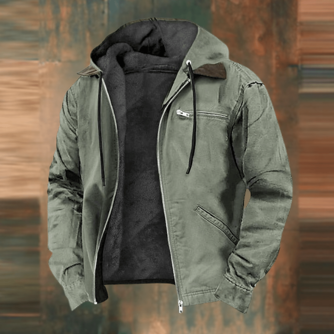 George | Men's Hooded Zip Up Jacket