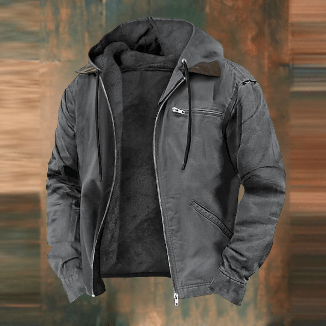 George | Men's Hooded Zip Up Jacket