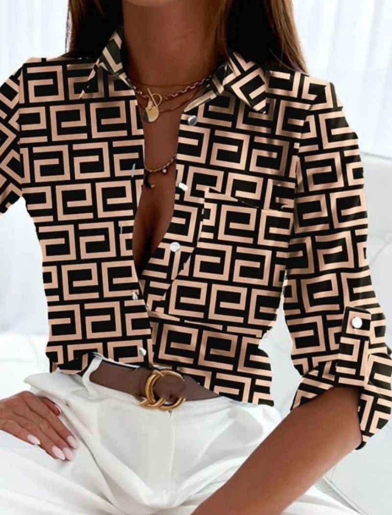Assumpta® | Women'S Summer Blouse With Turn-Down Collar