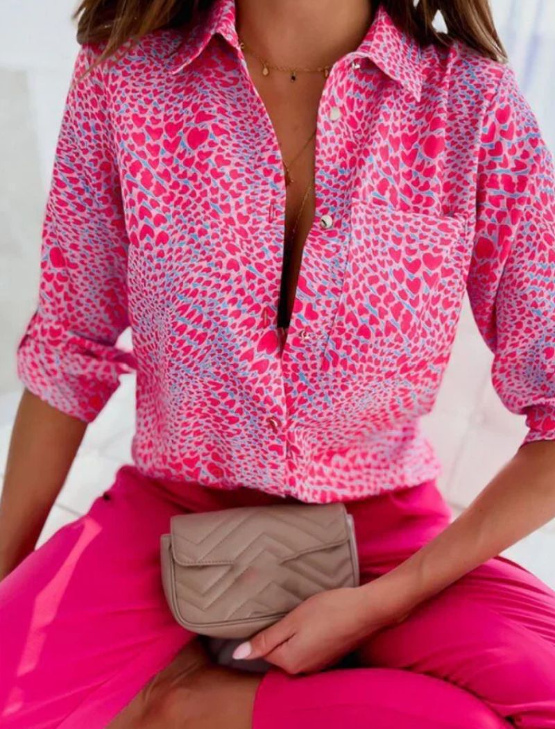 Assumpta® | Women'S Summer Blouse With Turn-Down Collar