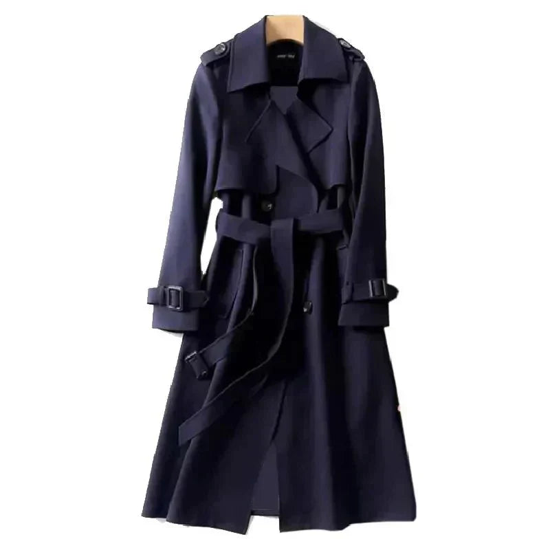 Bella | Women's Belted Double Breasted Trench Coat