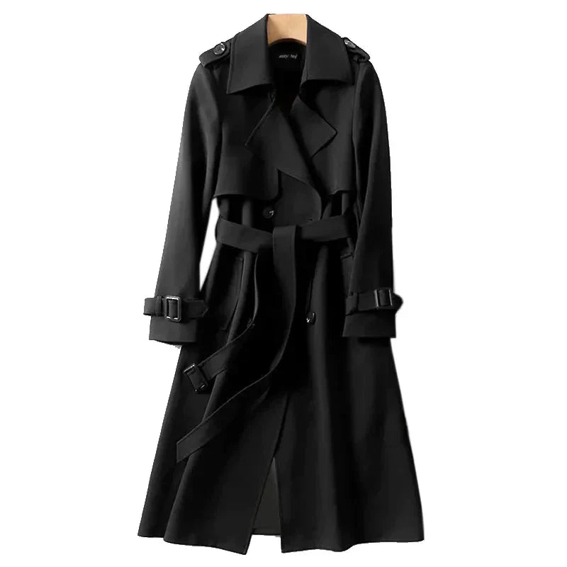 Bella | Women's Belted Double Breasted Trench Coat