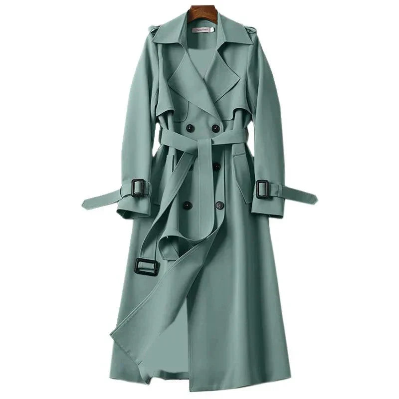 Bella | Women's Belted Double Breasted Trench Coat