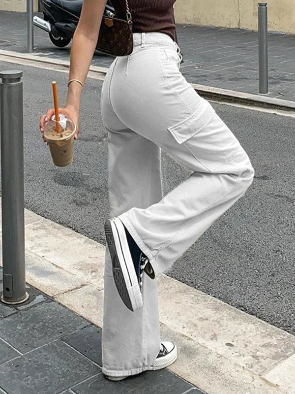 Bárbara® | Elegant Cargo Trousers In A Straight-Leg Cut