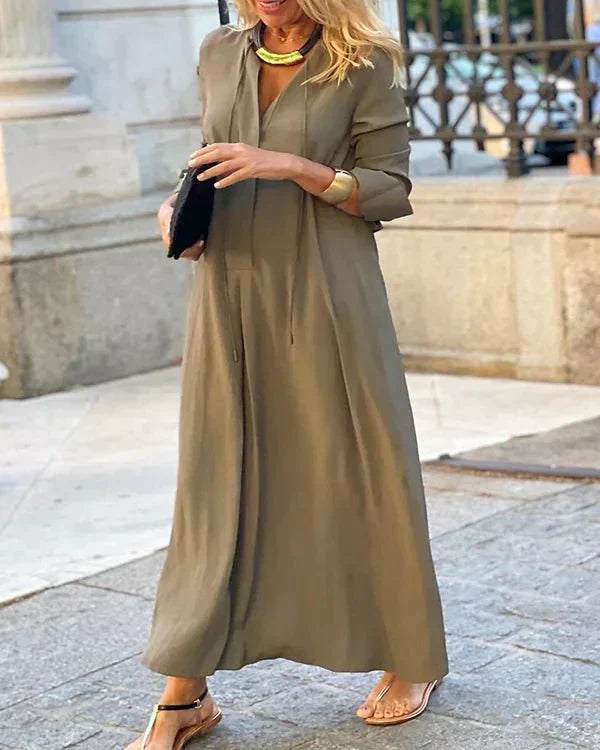 Daniela® | Stylish dress with long sleeves for fall