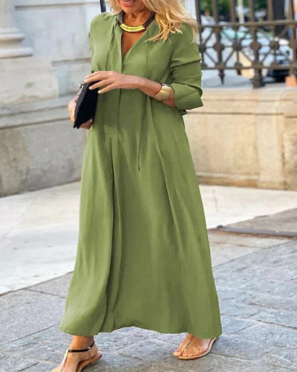 Daniela® | Stylish dress with long sleeves for fall