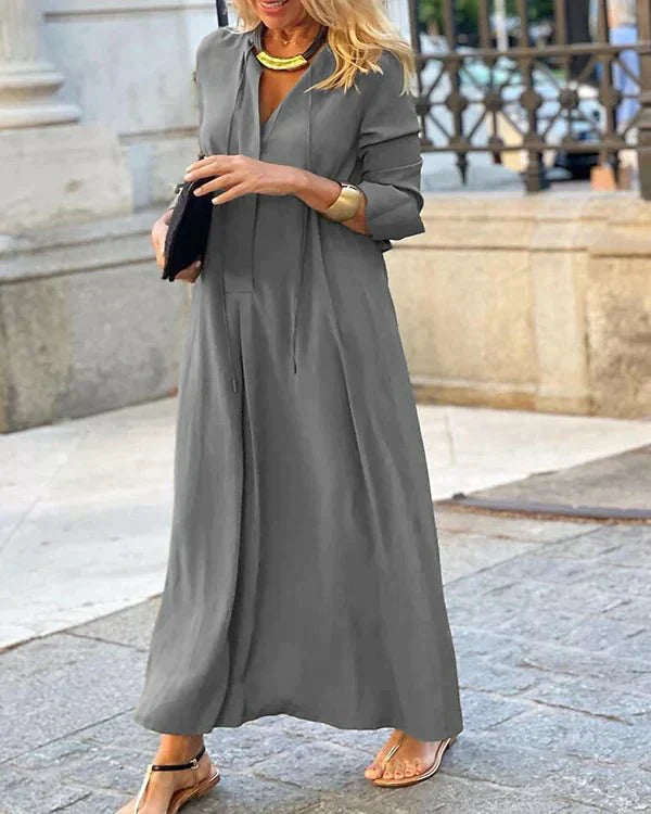 Daniela® | Stylish dress with long sleeves for fall