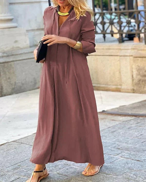 Daniela® | Stylish dress with long sleeves for fall
