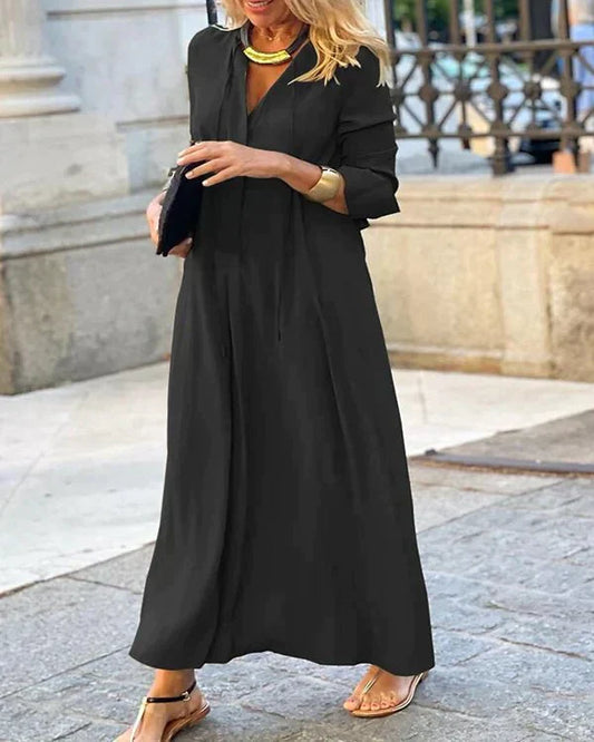Daniela® | Stylish dress with long sleeves for fall
