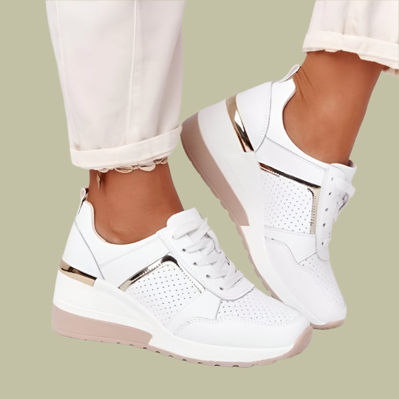 Patricia | Stylish Comfortable Wedge Sneakers for Women