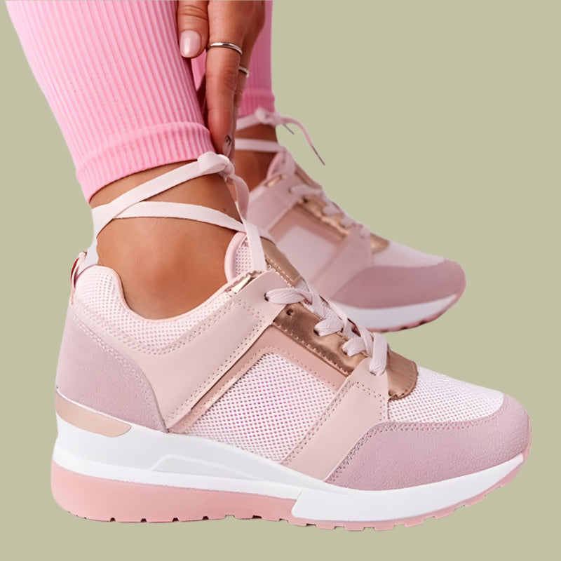 Patricia | Stylish Comfortable Wedge Sneakers for Women