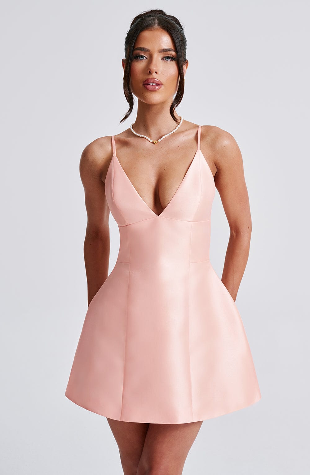 Doris® | Mini dress peach