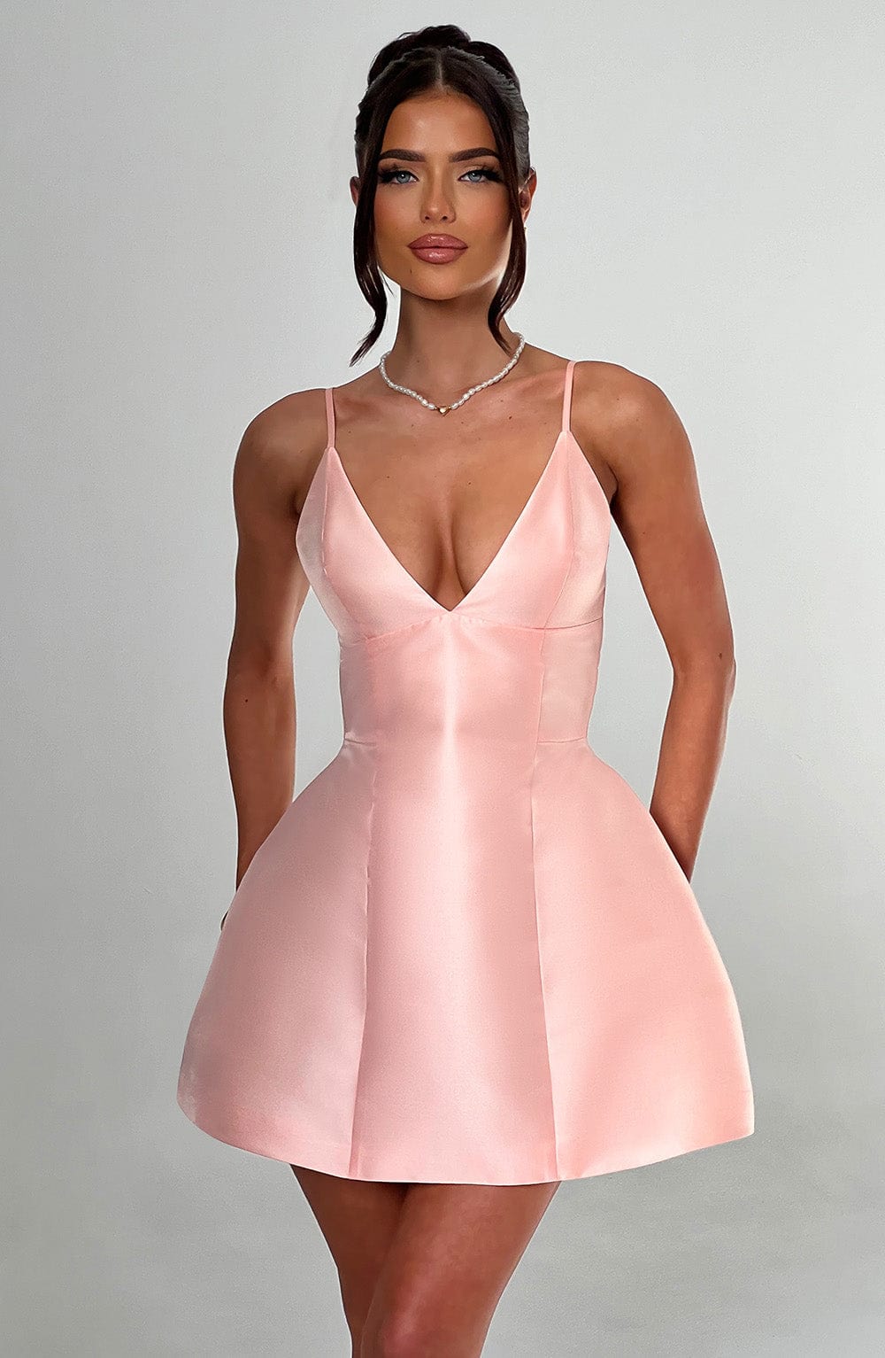 Doris® | Mini dress peach