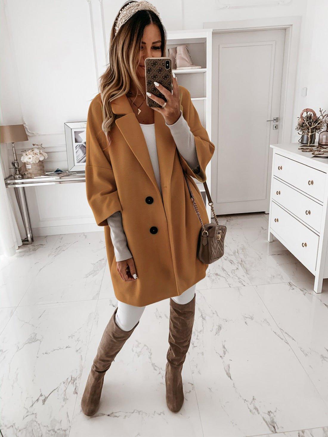 Katrina | Women's Oversized Cocoon Coat