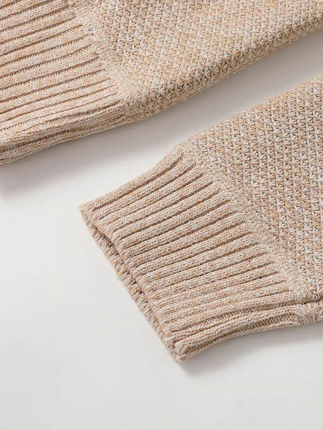 Chad | Men's Full-Zip Ribbed Knit Cardigan