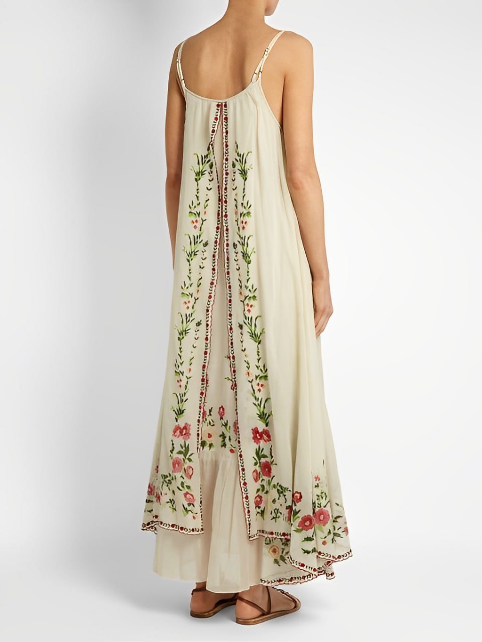 Aranza® | Long Bohemian Print Summer Dress