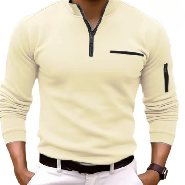 Louie | Modern Zip-Up Pullover for Comfort and Style