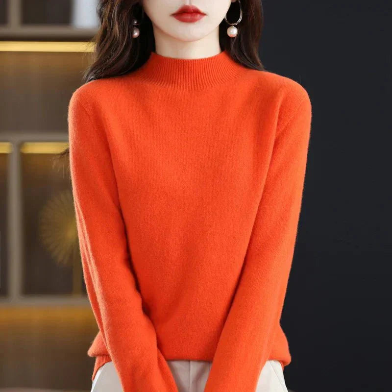 Elena | Warm cashmere wool sweater
