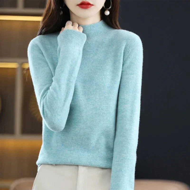 Elena | Warm cashmere wool sweater