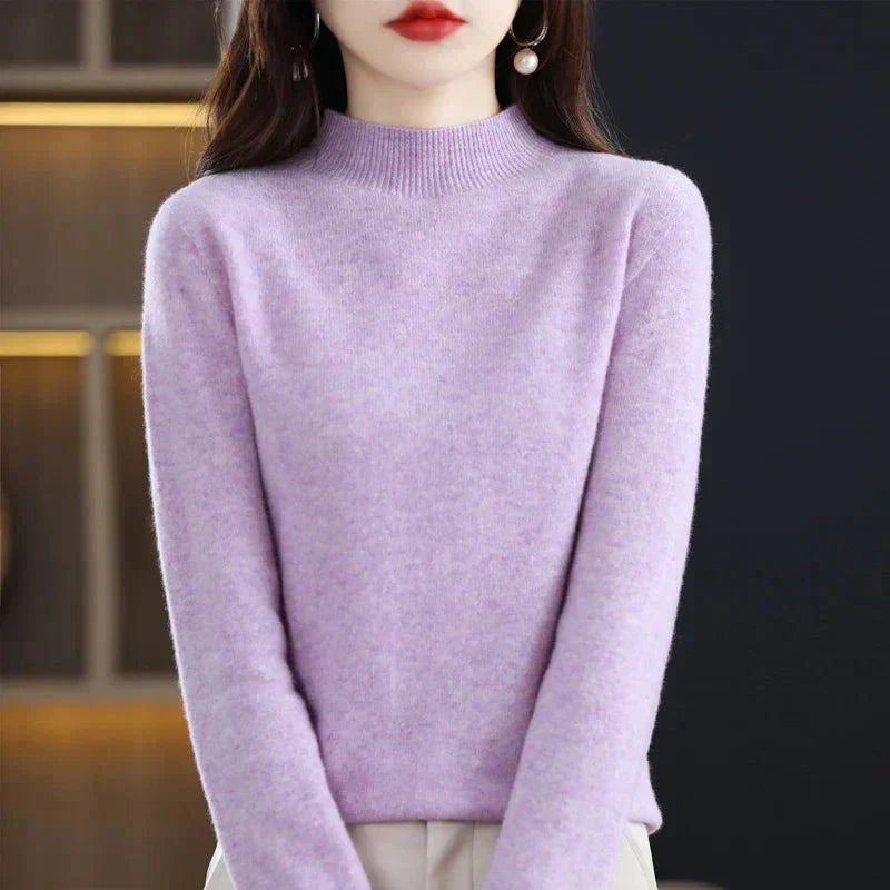Elena | Warm cashmere wool sweater