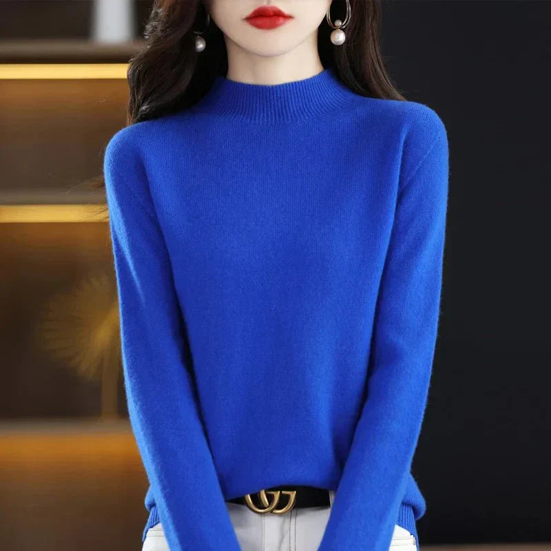 Elena | Warm cashmere wool sweater