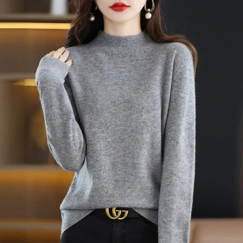 Elena | Warm cashmere wool sweater