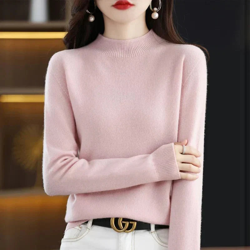 Elena | Warm cashmere wool sweater