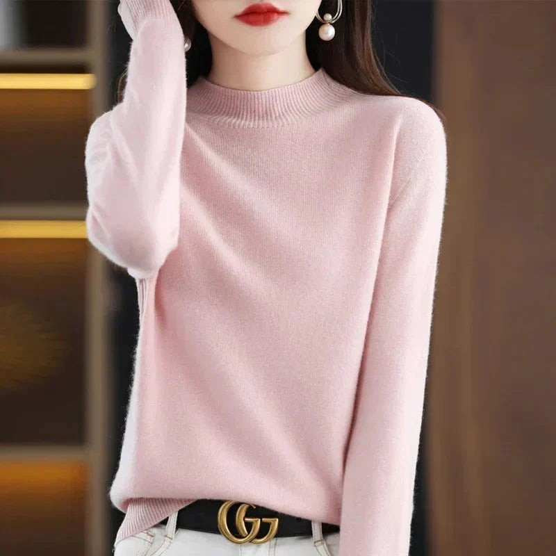 Elena | Warm cashmere wool sweater