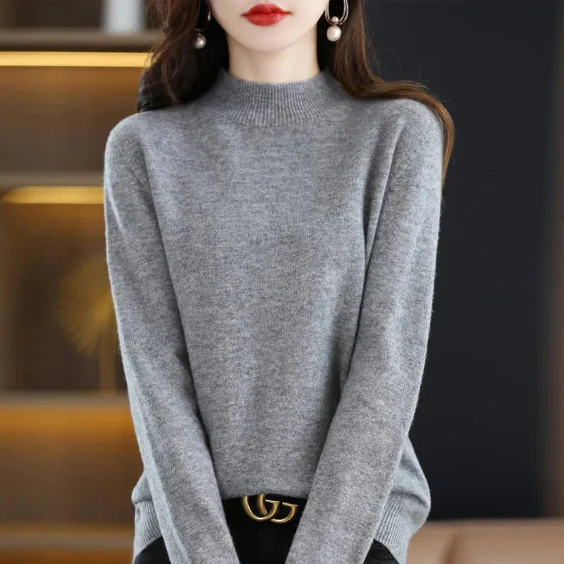 Elena | Warm cashmere wool sweater