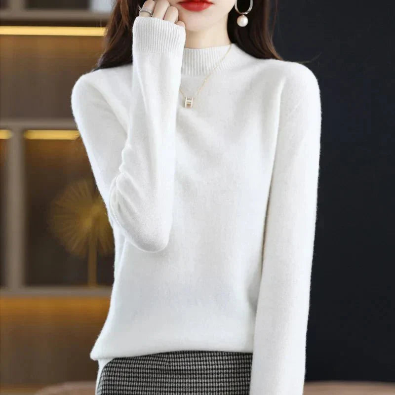 Elena | Warm cashmere wool sweater
