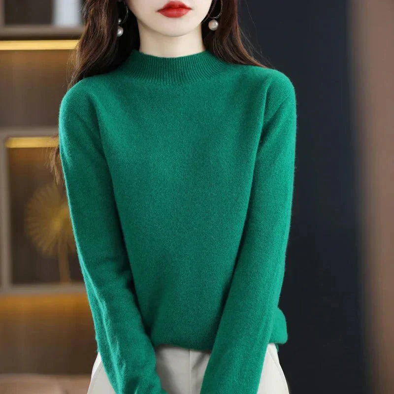 Elena | Warm cashmere wool sweater