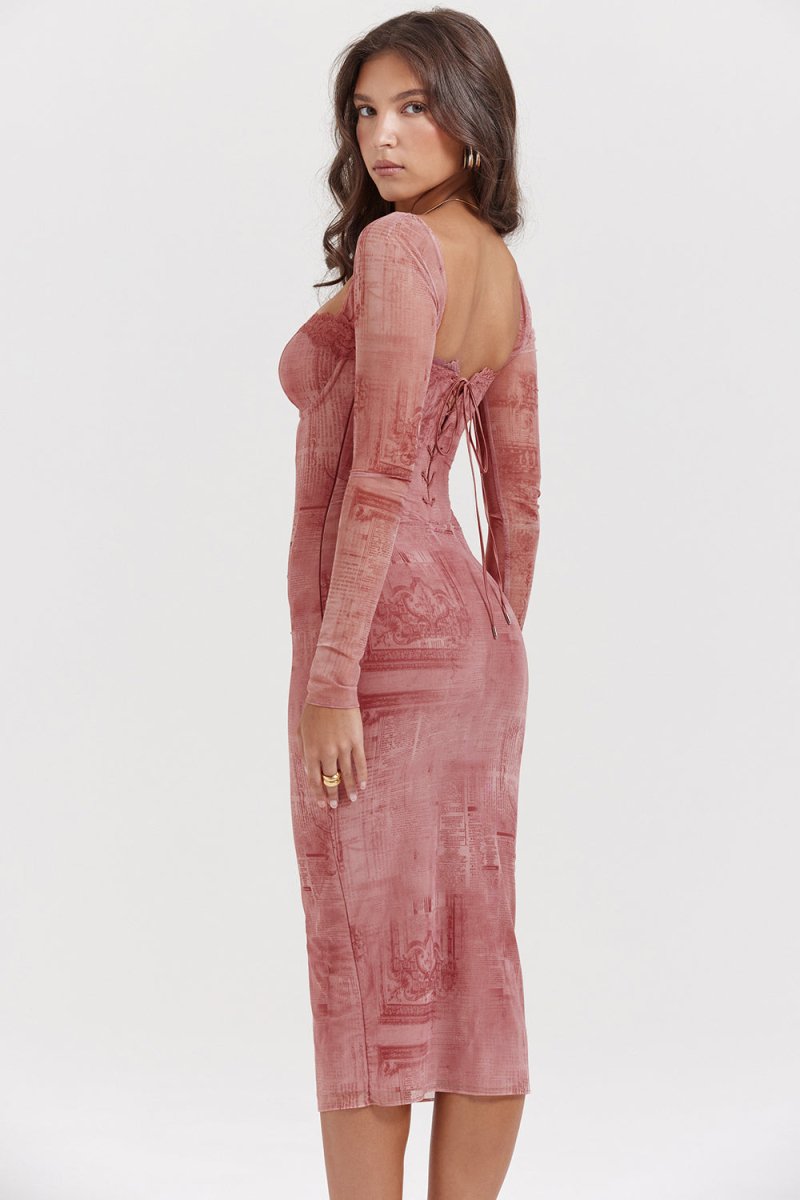 Piper | Elegant Pink Dress for Women