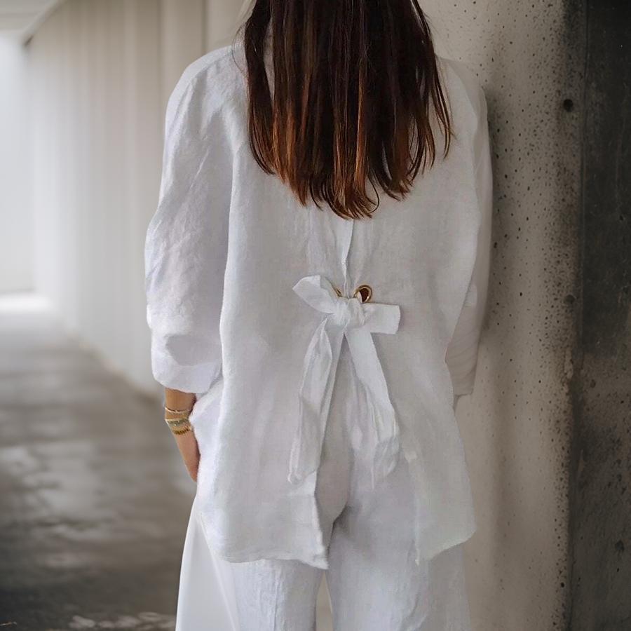 Aurora® | Elegant linen blouse