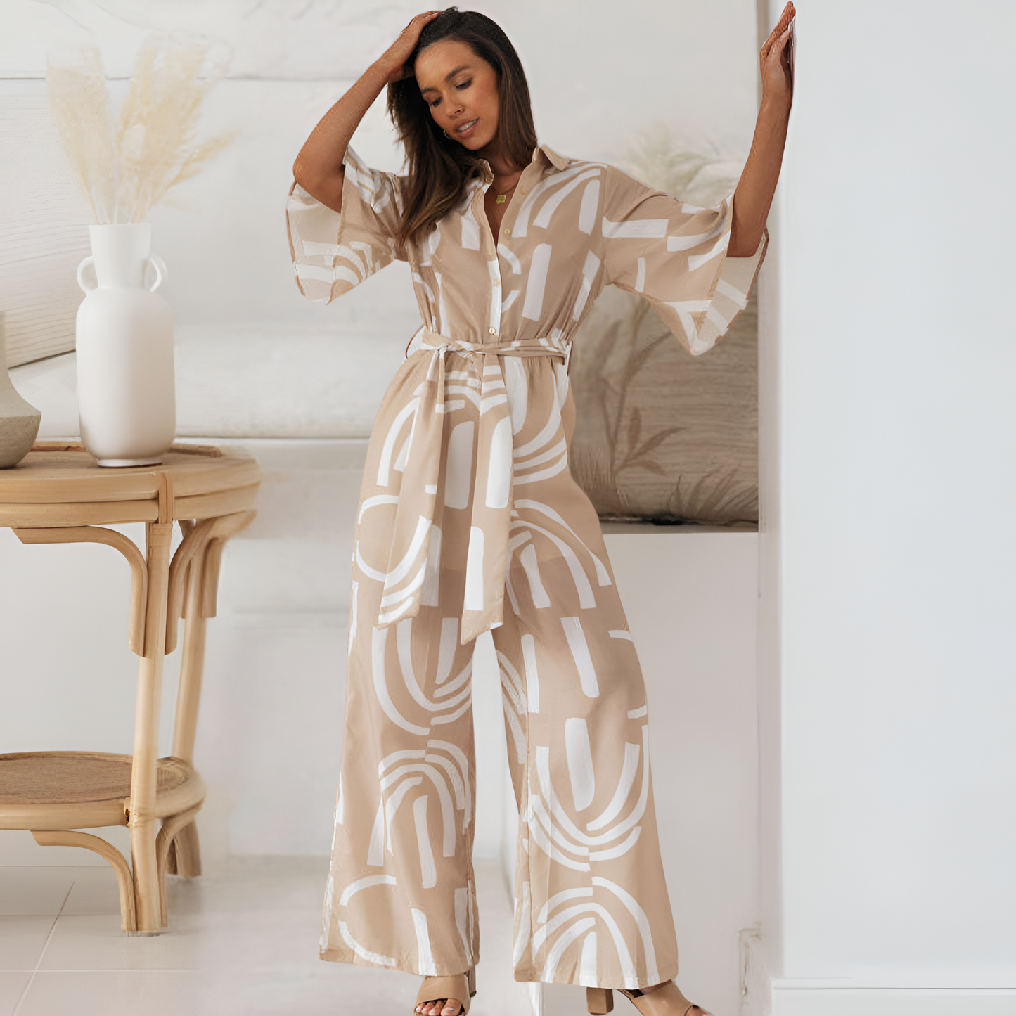 Chelsea® | Elegant wide leg jumpsuit