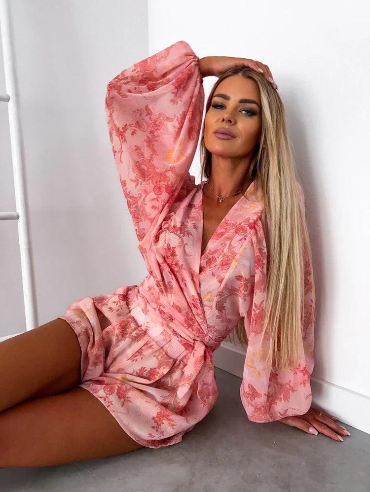 Ariana | Women's Printed Bohemian Style Jumpsuit