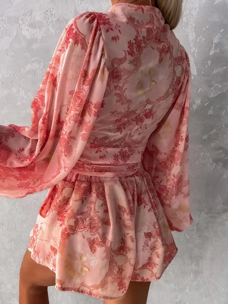 Ariana | Women's Printed Bohemian Style Jumpsuit
