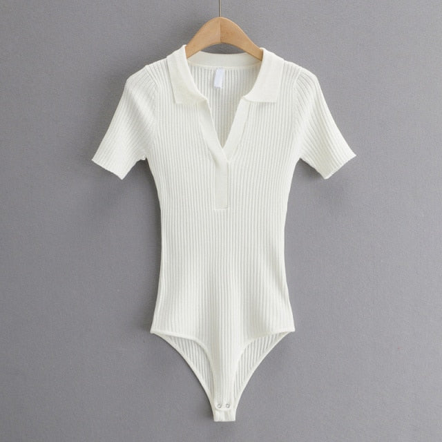 Edith® | Elegant Knitted Bodysuit