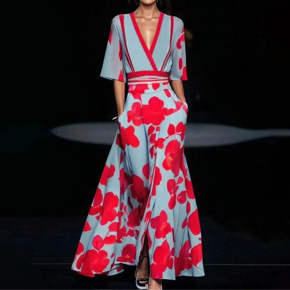 Edith® | Fashionable floral dress for women