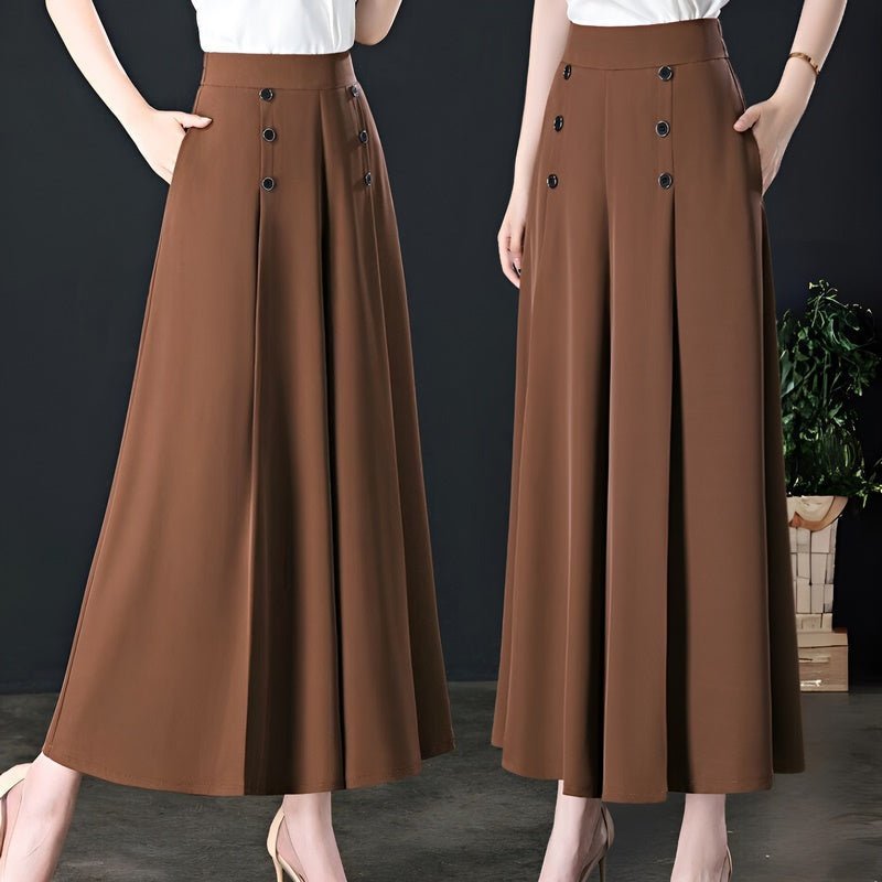 Abigail® | Refined Summer Trousers With Wide Legs