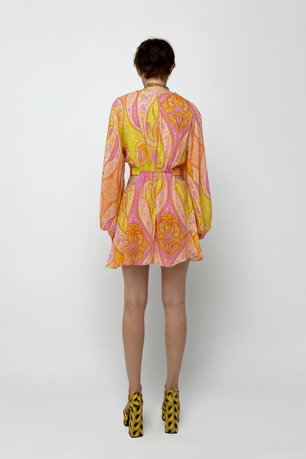 Agustina® | Mini dress with cut out button