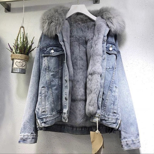 Dominique® | Fashionable denim jacket for women