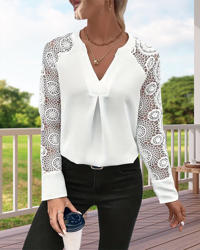Bibiana® | Elegant Lace Blouse