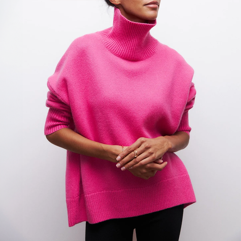 Elisa® | Oversized turtleneck sweater
