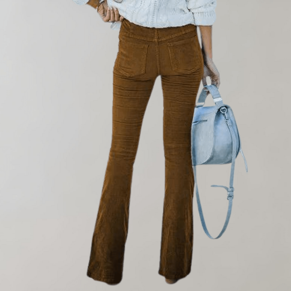 Azucena® | Flared Trousers With High Trousers